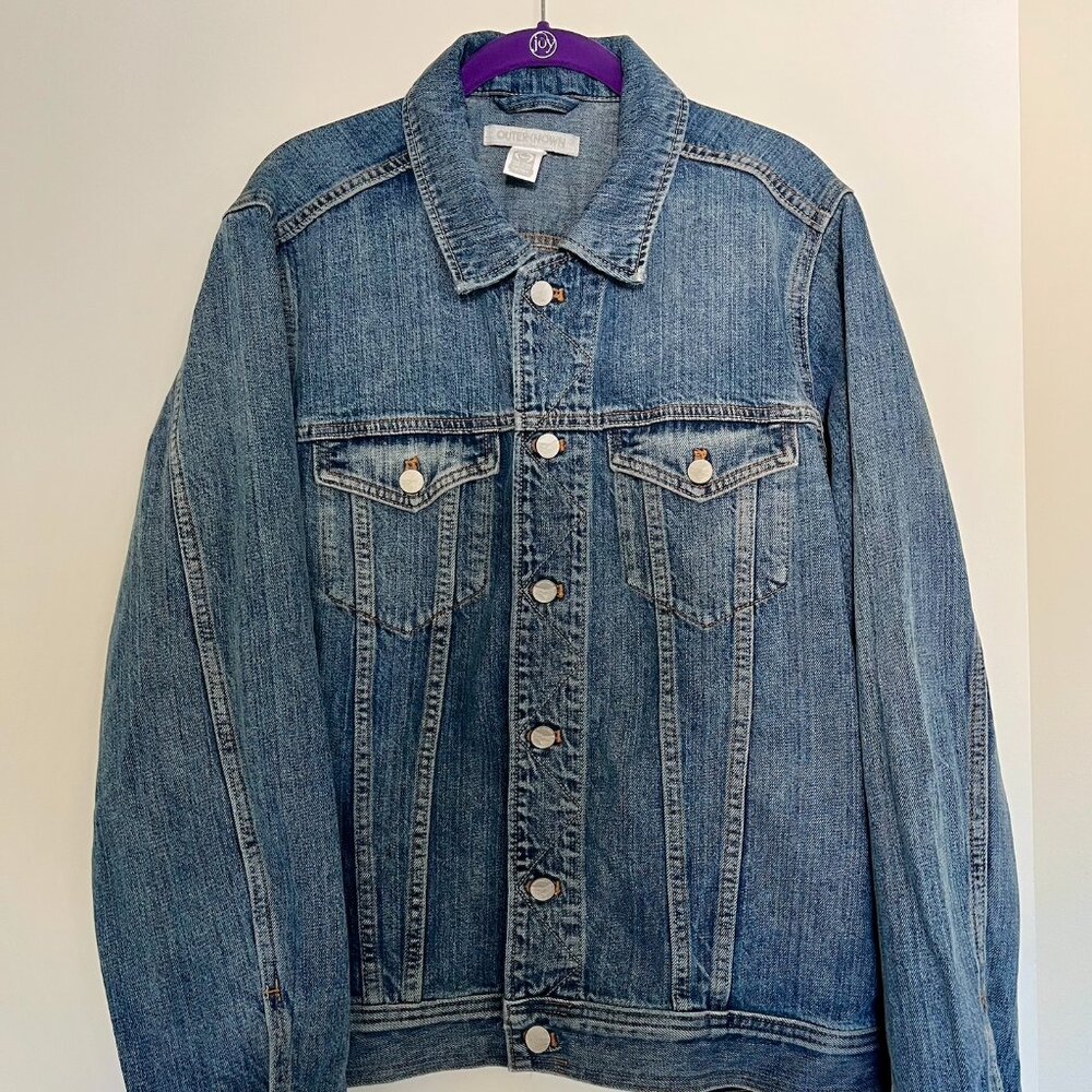 Outerknown Mens Denim Trucker Jacket